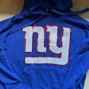 New York Giants Sequin Hoodie